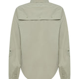 Blusa Manga Larga Algodón Orgánico Mujer Coop Gris RKF