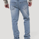 Jeans Algodón Reciclado Hombre Jack Celeste RKF