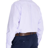 Camisa Manga Larga Algodón Hombre Wf Pb Lila RKF