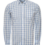 Camisa Manga Larga Algodón Orgánico Hombre Lighter Azul RKF
