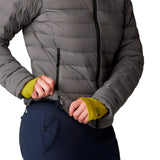 Campera Mujer Deloro Down Fz Hoody Gris Mountain Hardwear