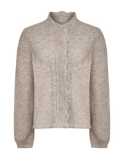 Sweater Alpaca Mujer Meadow Gris RKF