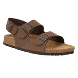 Sandalia Cuero Hombre Commet Café RKF