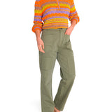 Jeans Algodón Orgánico Mujer Garda Verde RKF