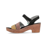 Sandalia Cuero Mujer Whiteheaven Multicolor RKF