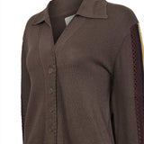 Sweater Algodón Orgánico Mujer Angelonia Marrón RKF
