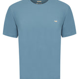 Remera Algodón Orgánico Hombre Basic Azul RKF