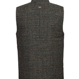 Chaleco Lana Hombre Square Marrón RKF