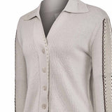 Sweater Algodón Orgánico Mujer Angelonia Blanco RKF