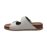 Sandalia Cuero Mujer Rosine Blanco RKF