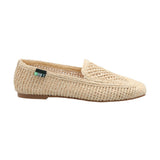 Mocasin Rafia Mujer Rita Beige RKF