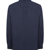 Camisa Manga Larga Hombre Linenit Azul Navy RKF