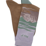 Medias Bamboo Mujer Rfi26W Diff Mountain Marrón RKF