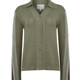 Sweater Algodón Orgánico Mujer Angelonia Verde RKF