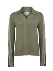 Sweater Algodón Orgánico Mujer Angelonia Verde RKF