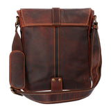 Maletin Cuero Unisex Tc Crossbody Marrón RKF