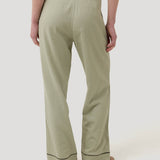 Pantalon Lino Orgánico Mujer Mekong Verde RKF