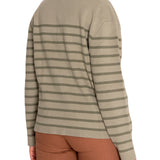 Sweater Fibras Recicladas Mujer Rosa Verde RKF