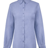 Blusa Manga Larga Mujer Lirio Celeste RKF