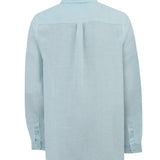 Camisa Manga Larga Hombre Linentext Azul RKF