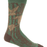 Medias Bamboo Hombre Rfv25H Ducks Verde RKF