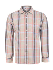 Camisa Manga Larga Algodón Orgánico Hombre Arbed Azul RKF