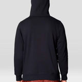 Buzo Hombre Center Logo Hoody Negro Mountain Hardwear