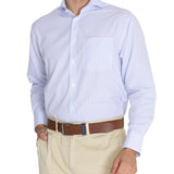 Camisa Manga Larga Algodón Hombre Wf Pc Azul RKF