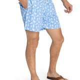 Traje De Baño Fibras Recicladas Hombre Izam Celeste RKF
