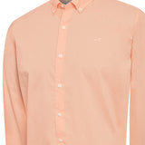 Camisa Manga Larga Algodón Orgánico Hombre Soft Rosado RKF