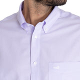 Camisa Manga Larga Algodón Hombre Wf Pb Lila RKF