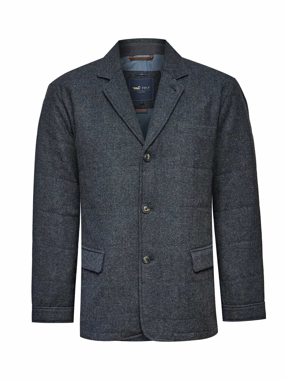 Chaqueta Lana Hombre Lewis Azul Navy RKF