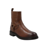 Botin Cuero Mujer Bugge Marrón RKF