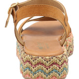 Sandalia Cuero Mujer Clavel Multicolor RKF