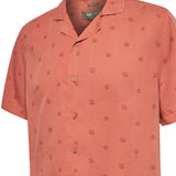 Camisa Manga Corta Tencel Hombre Tencelpri Naranja RKF