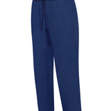 Pantalon Lino Orgánico Hombre Lisboa Azul RKF