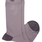 Medias Bamboo Mujer Rfv25W Plain Gris RKF
