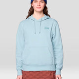 Buzo Mujer Logo Po Hoody Celeste Mountain Hardwear