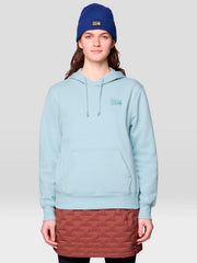 Buzo Mujer Logo Po Hoody Celeste Mountain Hardwear