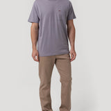 Remera Algodón Reciclado Hombre Essentpoc Lila RKF