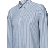 Camisa Manga Larga Algodón Hombre Rove Celeste RKF
