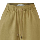 Pantalon Lino Orgánico Mujer Fuji Verde RKF