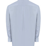 Camisa Manga Larga Algodón Hombre Wf Pb Azul RKF