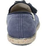 Slip On Algodón Orgánico Mujer Holbox Azul Navy RKF