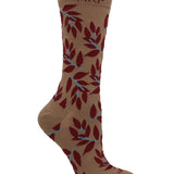 Medias Bamboo Mujer Rfi26W C Leaves Marrón RKF