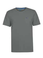 Remera Algodón Orgánico Hombre Basicpoc Gris RKF