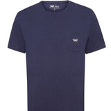Remera Algodón Orgánico Hombre Drake Azul RKF