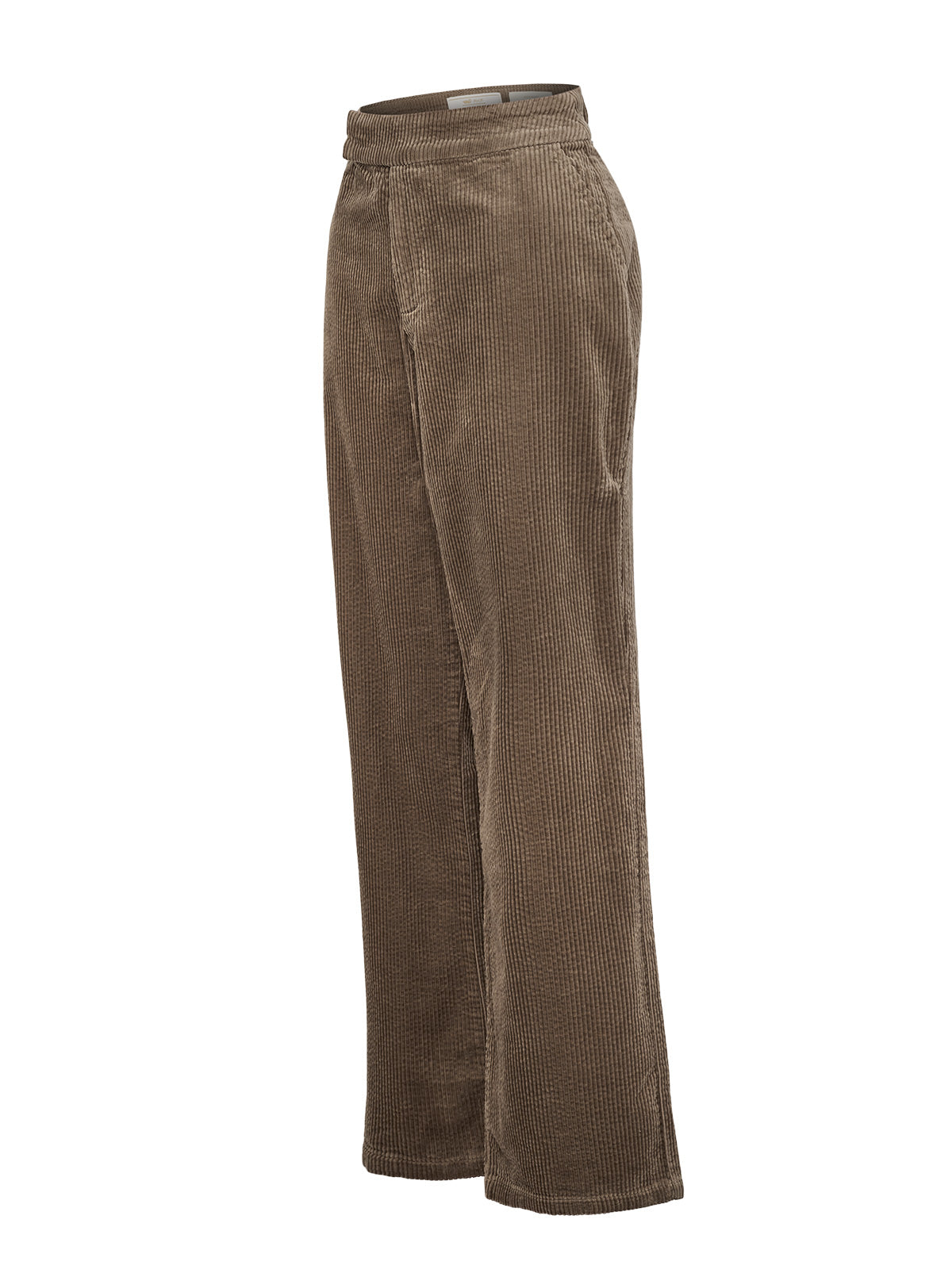 Pantalon Algodón Orgánico Mujer Verdant Marrón RKF