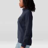 Polar Mujer Microchill 1/4 Zip Negro Mountain Hardwear