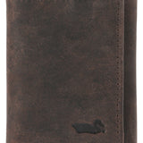 Billetera Fibras Recicladas Hombre Ks Trifold Card Marrón RKF